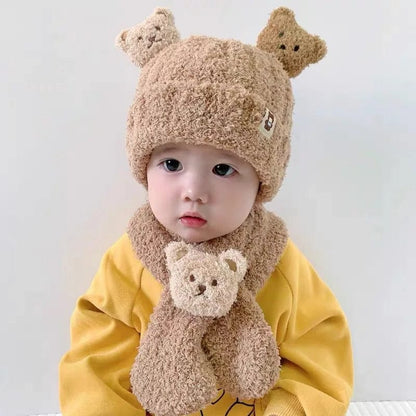 SnuggleTots™ Set – Adorable Plush Warmth for Little Heads & Necks!