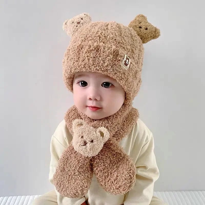 SnuggleTots™ Set – Adorable Plush Warmth for Little Heads & Necks!