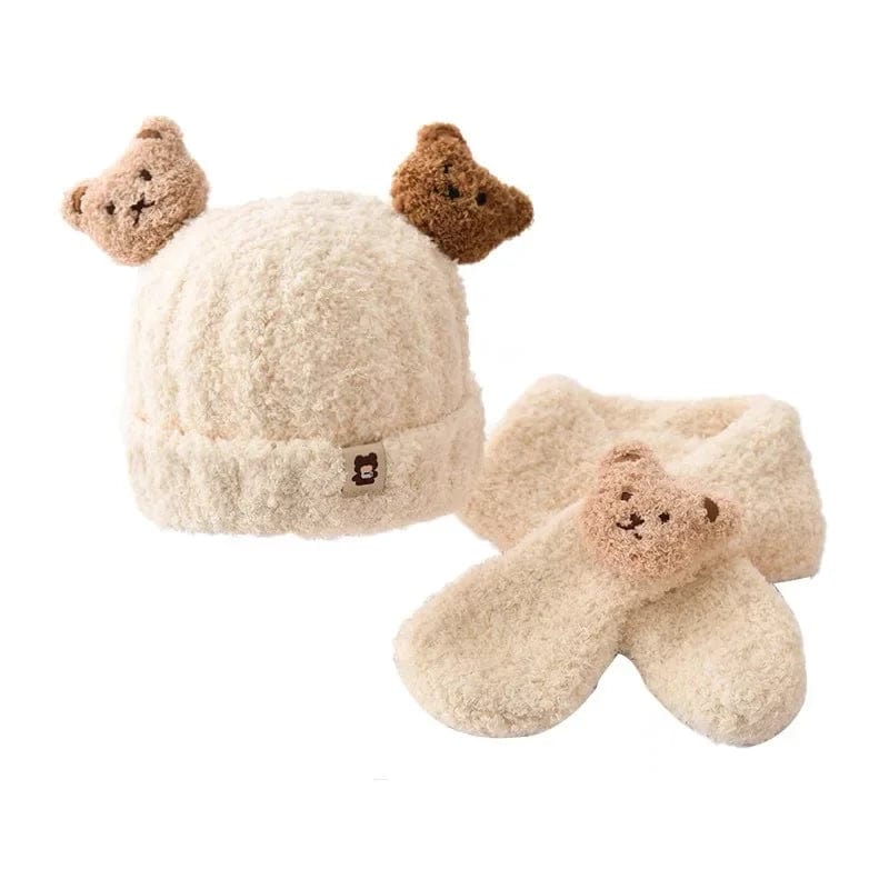 SnuggleTots™ Set – Adorable Plush Warmth for Little Heads & Necks!