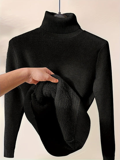 SnugHeat™ Turtleneck – The Ultimate Cold-Weather Essential