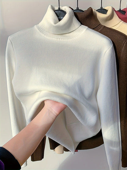 SnugHeat™ Turtleneck – The Ultimate Cold-Weather Essential