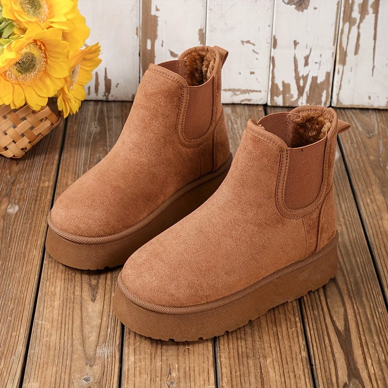 Stay Cozy™ The Ultimate Fleece-Lined Thermal Snow Boots