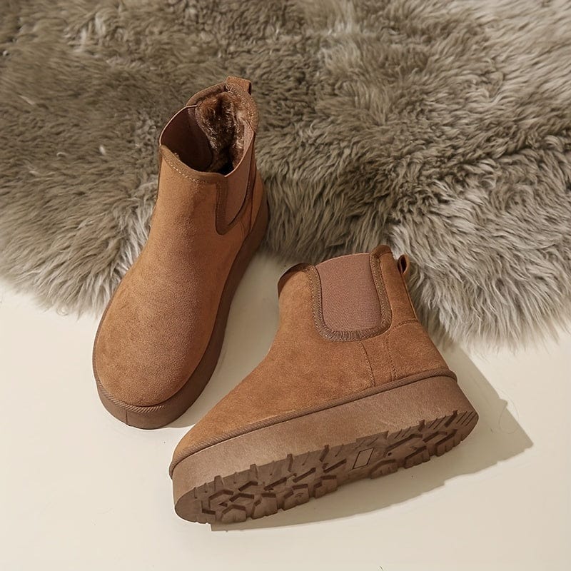 Stay Cozy™ The Ultimate Fleece-Lined Thermal Snow Boots