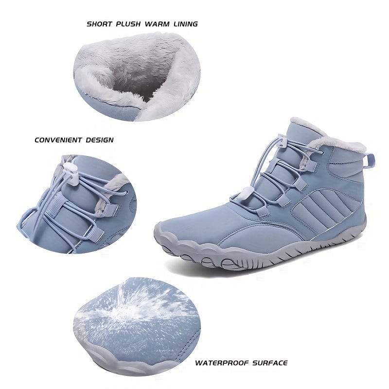 ArcticTrek™ Waterproof Hiking Boots: Conquer the Cold in Comfort and Safety