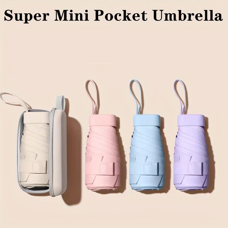 PocketGuard™: The Ultimate Multi-Color Folding Portable Mini Umbrella for Rain or Shine!