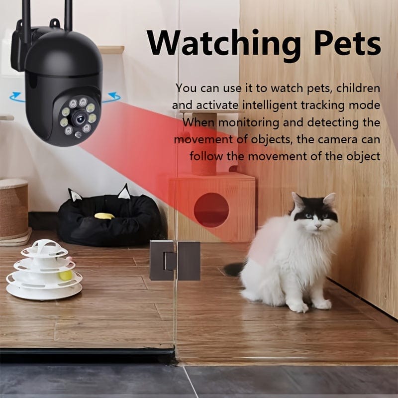 SafeGuard™ HD WiFi Surveillance Camera – Ultimate 24/7 Home Protection!