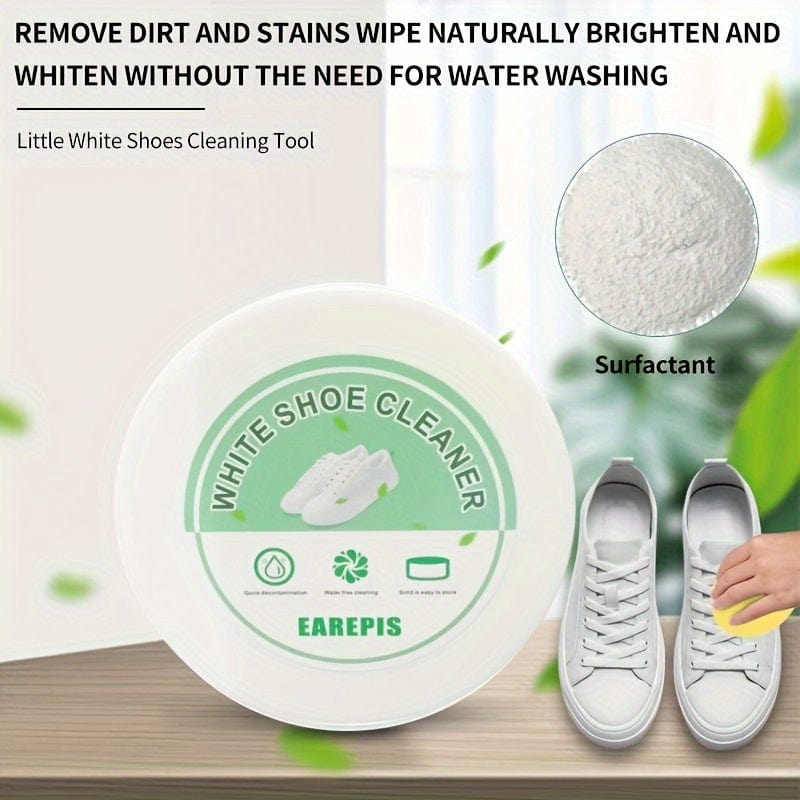 ShineGuard™ White Shoe Cleaner Paste – The No-Water, Instant Stain Removal Solution for Bright, Clean Shoes Every Day!