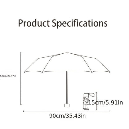 PocketGuard™: The Ultimate Multi-Color Folding Portable Mini Umbrella for Rain or Shine!