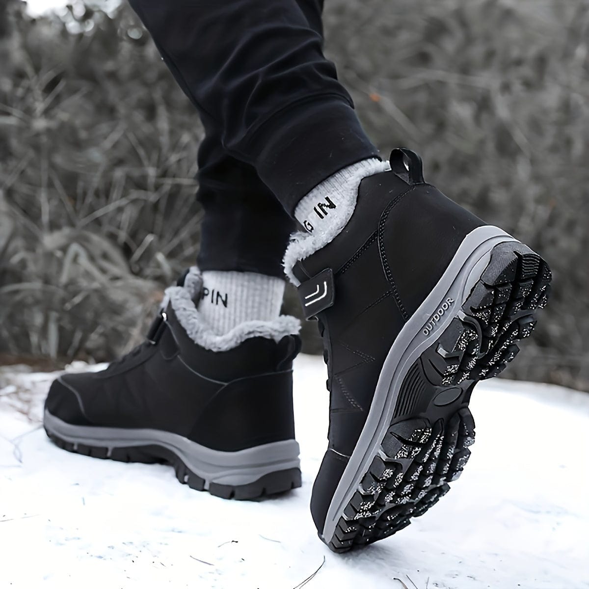 PlushGrip™ Winter Walking Shoes for Men and Women – Ultimate Warmth, Comfort & Traction for Every Outdoor Adventure!