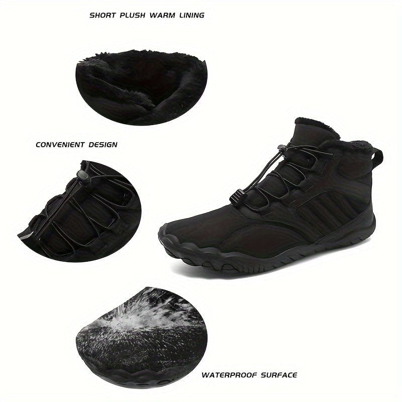 ArcticTrek™ Waterproof Hiking Boots: Conquer the Cold in Comfort and Safety