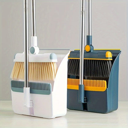 SweepMaster™ Broom and Dustpan Set - The Ultimate Cleaning Solution