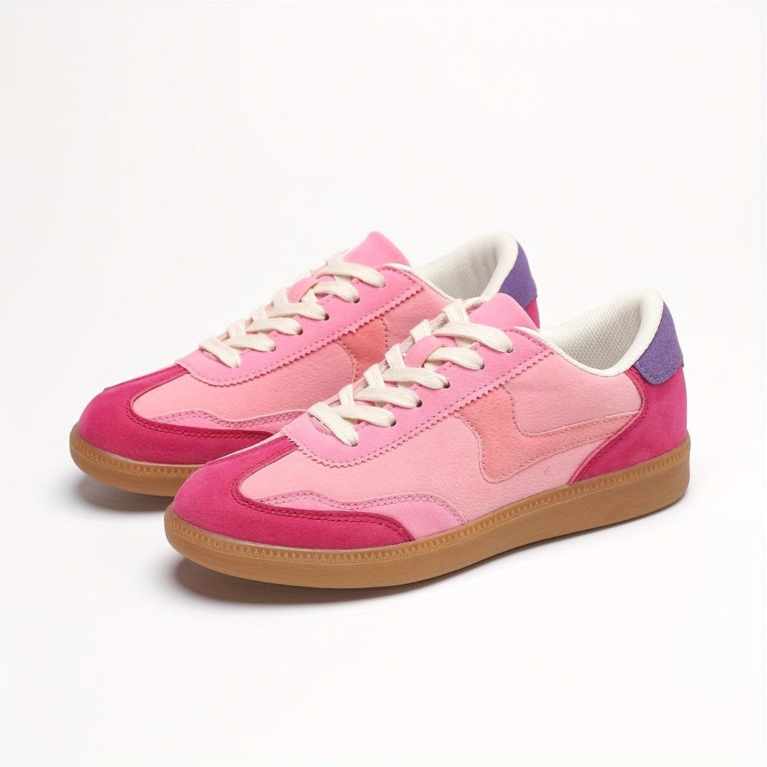 StyleStride™ Women's Colorblock Sneakers – The Perfect Blend of Comfort, Fashion, and Everyday Fun!