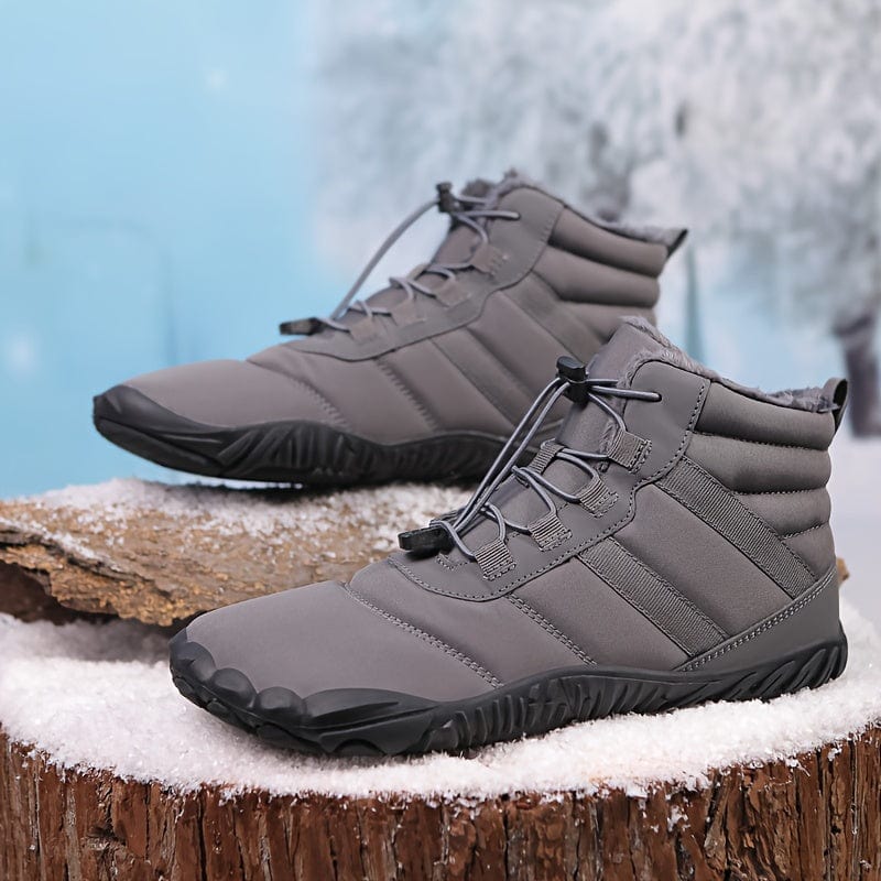 SnowSafe™ Women's High-Top Winter Snow Boots – Fleece-Lined, Non-Slip, Barefoot Comfort for Hiking & Outdoor Adventures